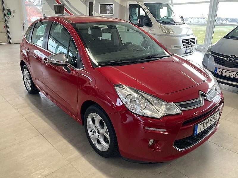Begagnad Citroën C3 82 HK (60 kW) 2014 Röd Halvkombi