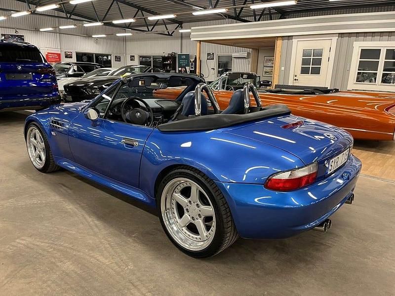 Begagnad BMW Z3 M 321 HK (236 kW) 1998 Blå Cab