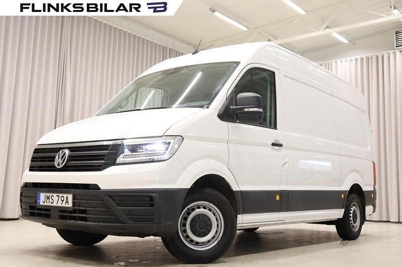 Vit Begagnad 2023 VW Crafter Van | 369 900 kr (Superpris) - Bild 1/4