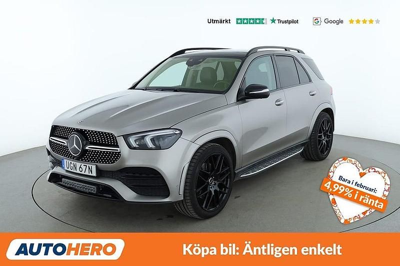 Begagnad Mercedes GLE400 335 HK (246 kW) 2019 Silver SUV