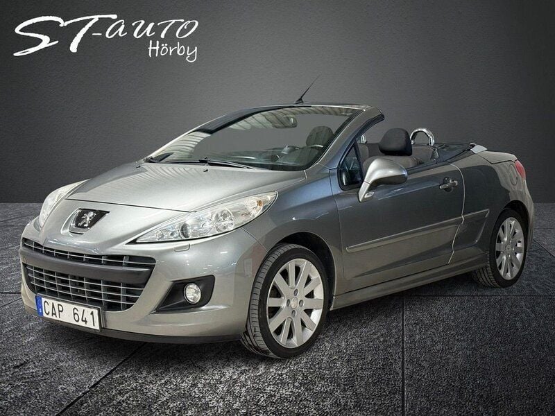 Ljusgrå Begagnad 2012 Peugeot 207 CC Cab | 79 900 kr - Bild 1/4