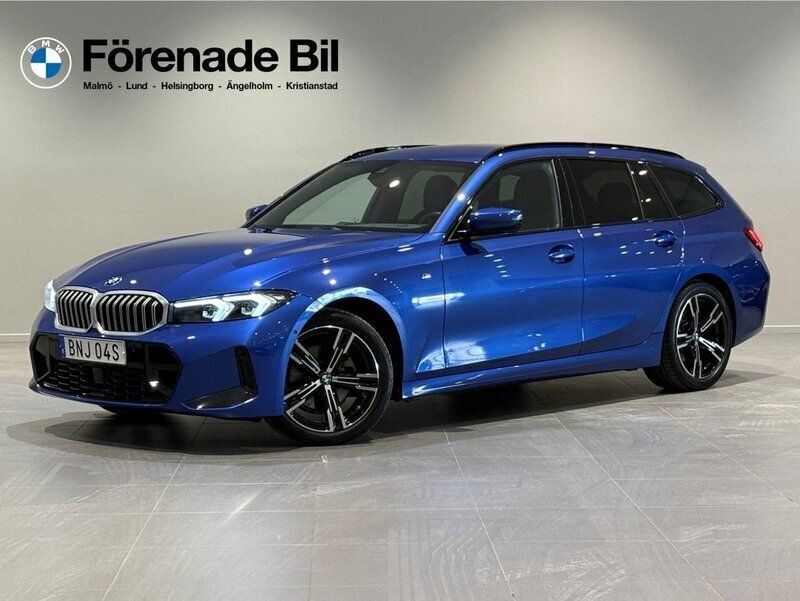 Blå Begagnad 2024 BMW 320 M Sport Kombi | 479 000 kr (Dyr) - Bild 1/4