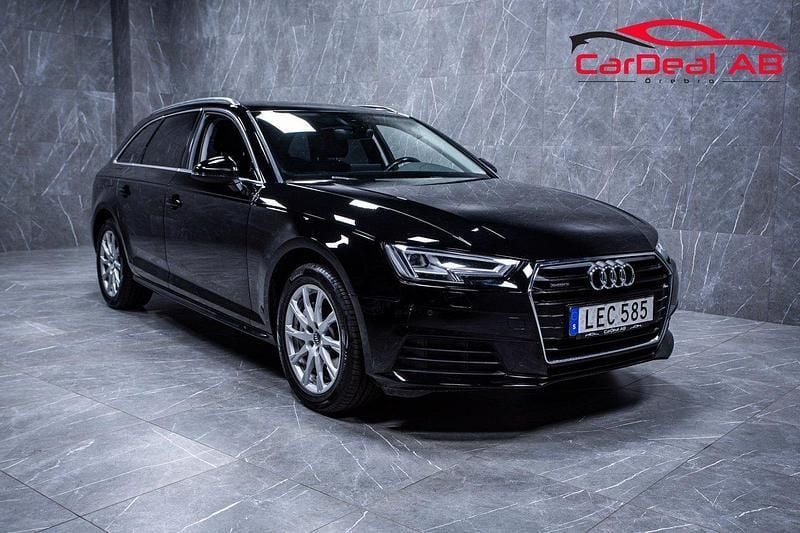 Svart Begagnad 2016 Audi A4 Proline Kombi | 184 800 kr (Marknadspris) - Bild 1/4