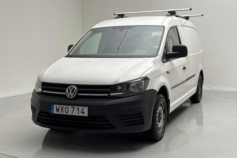 Begagnad VW Caddy Maxi 102 HK (75 kW) 2017 Vit Minibuss