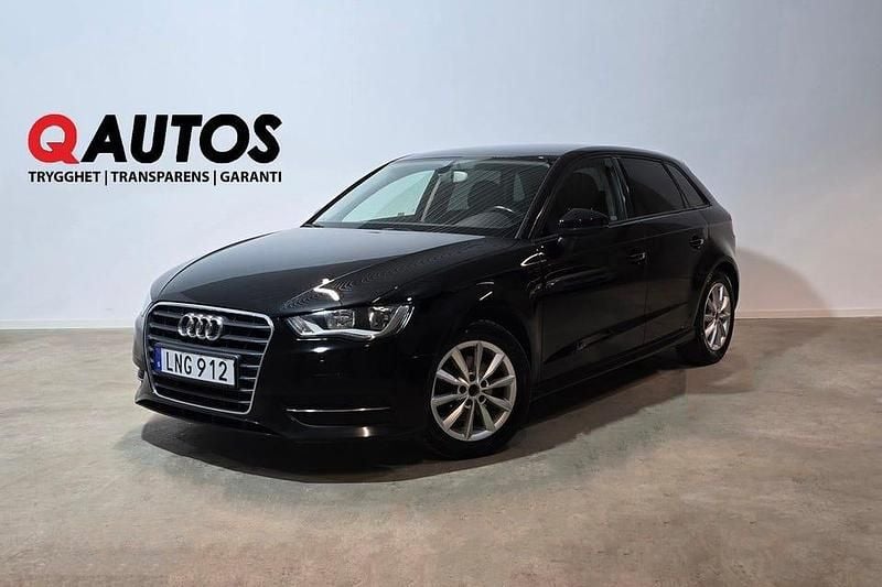 Svart Begagnad 2014 Audi A3 Attraction | 99 700 kr (Marknadspris) - Bild 1/3