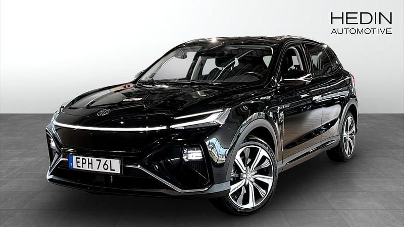 Svart (black) Begagnad 2022 MG Marvel R Performance SUV | 289 900 kr - Bild 1/4