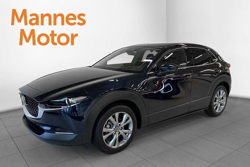 Blå Ny 2025 Mazda CX-30 Exclusive-Line SUV | 377 500 kr (Lite dyr) - Bild 1/4