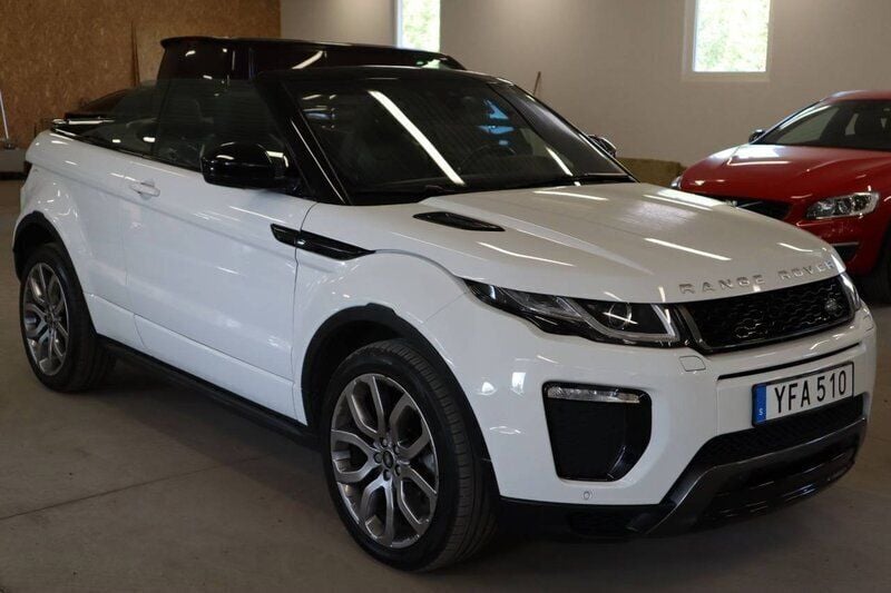 Begagnad Land Rover Range Rover evoque HSE 150 HK (110 kW) 2016 Vit SUV
