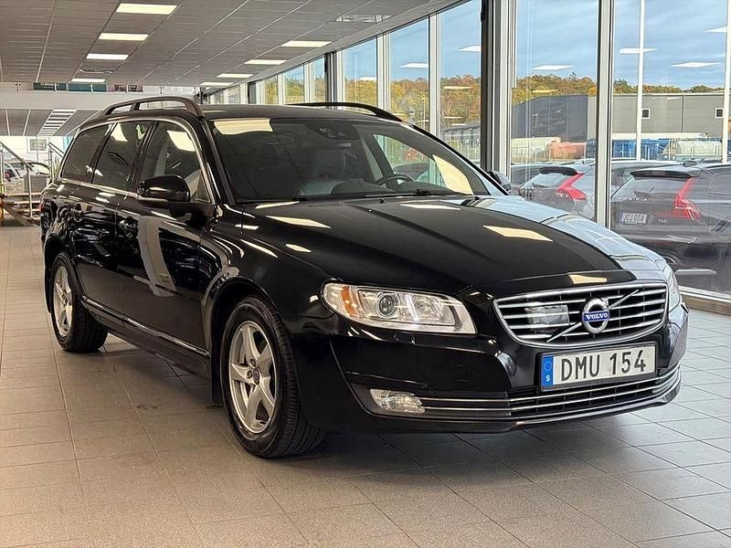 Svart Begagnad 2015 Volvo V70 Kombi | 129 900 kr (Bra pris) - Bild 1/3