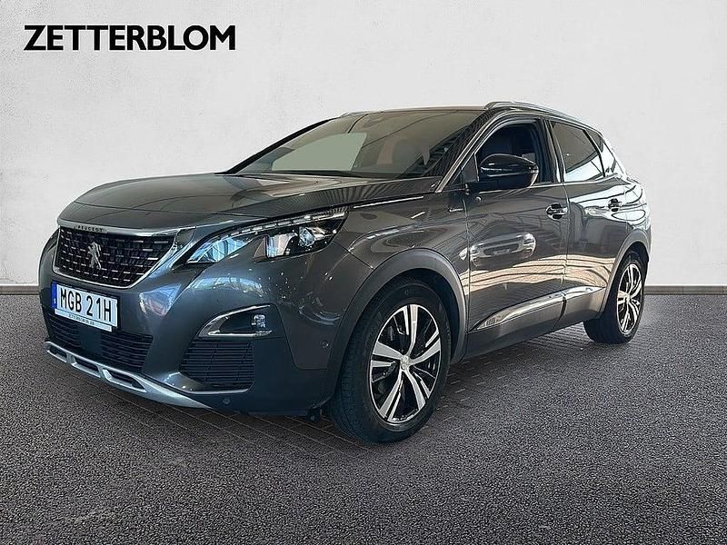Grå Begagnad 2020 Peugeot 3008 GT-line SUV | 219 000 kr (Lite dyr) - Bild 1/4