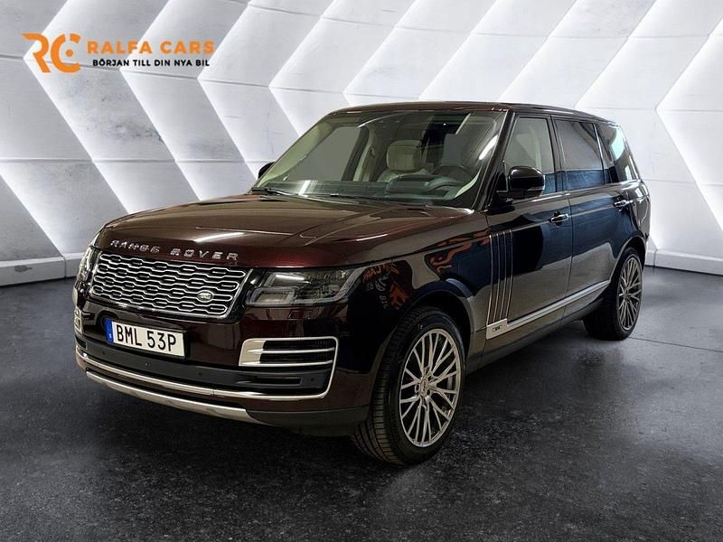 Röd Begagnad 2019 Land Rover Range Rover SUV | 899 000 kr - Bild 1/3