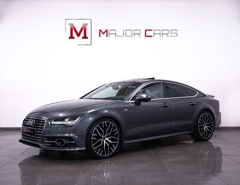 Grå Begagnad 2016 Audi A7 Sportback S-Line Halvkombi | 339 900 kr (Marknadspris) - Bild 1/4