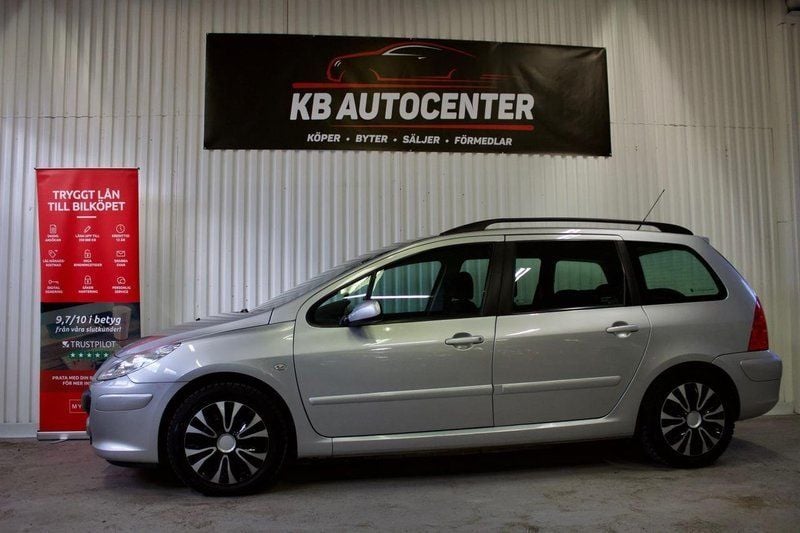 Begagnad Peugeot 307 136 HK (100 kW) 2008 Ljusgrå Kombi