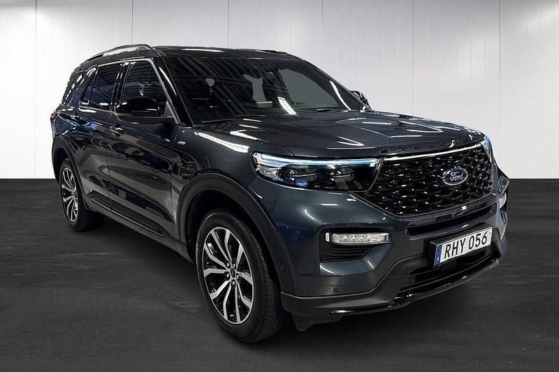 Begagnad Ford Explorer ST-Line 457 HK (336 kW) 2022 Blå SUV