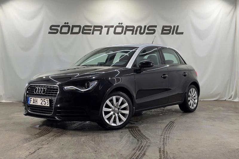 Svart Begagnad 2013 Audi A1 Sportback Proline Halvkombi | 109 900 kr - Bild 1/4