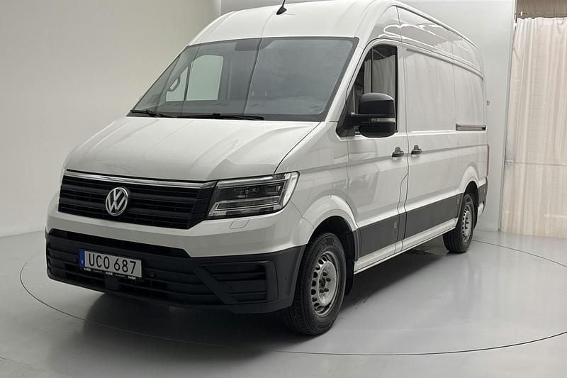 Vit Begagnad 2018 VW Crafter Van | 250 000 kr (Superpris) - Bild 1/4