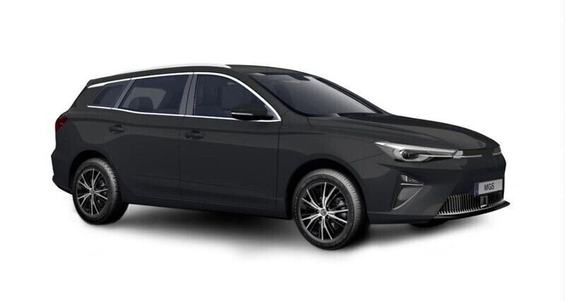 Svart Begagnad 2022 MG MG5 EV Luxury Kombi | 287 400 kr (Dyr) - Bild 1/4