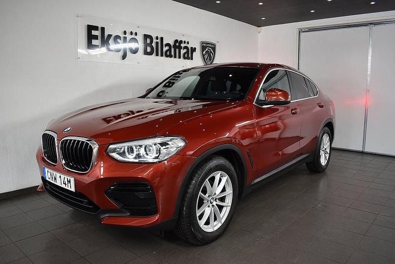 Röd Begagnad 2019 BMW X4 Advantage SUV | 299 500 kr (Bra pris) - Bild 1/4