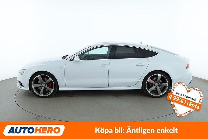 Begagnad Audi A7 Competition 330 HK (242 kW) 2015 Vit Halvkombi