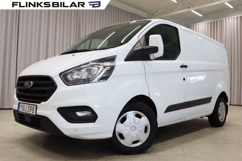 Vit Begagnad 2018 Ford Transit Custom Van | 119 900 kr (Bra pris) - Bild 1/4