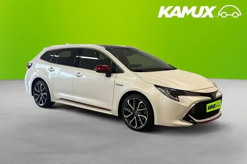 Vit Begagnad 2019 Toyota Corolla Kombi | 249 800 kr (Marknadspris) - Bild 1/3