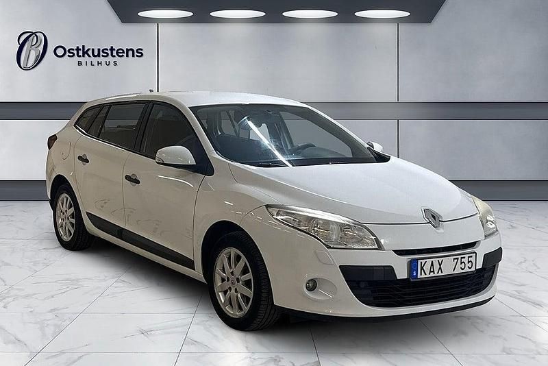 Vit Begagnad 2009 Renault Mégane GrandTour Kombi | 47 900 kr (Marknadspris) - Bild 1/4