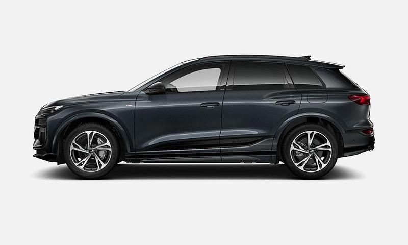 Grå Ny 2025 Audi Q6 e-tron S-Line SUV | 900 100 kr (Lite dyr) - Bild 1/4