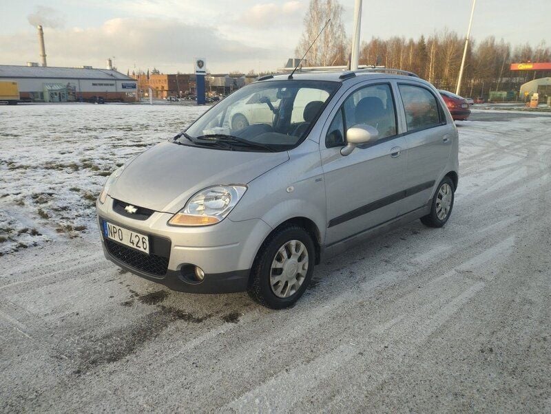 Blå Begagnad 2008 Chevrolet Matiz Halvkombi | 17 500 kr - Bild 1/4