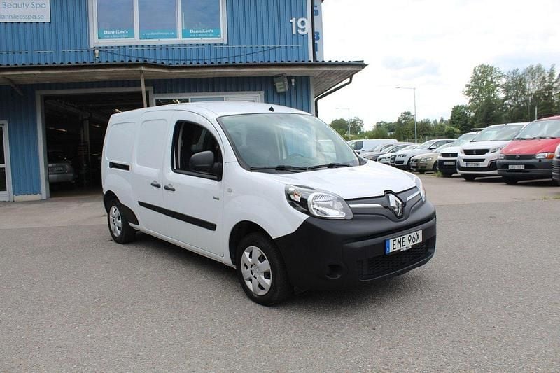 Vit Begagnad 2021 Renault Kangoo Minibuss | 99 900 kr (Marknadspris) - Bild 1/4