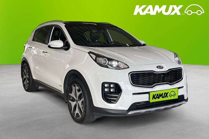 Vit Begagnad 2016 Kia Sportage GT-Line SUV | 169 800 kr (Marknadspris) - Bild 1/3