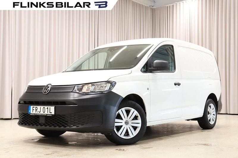 Vit Begagnad 2023 VW Caddy Maxi Minibuss | 299 900 kr (Lite dyr) - Bild 1/4