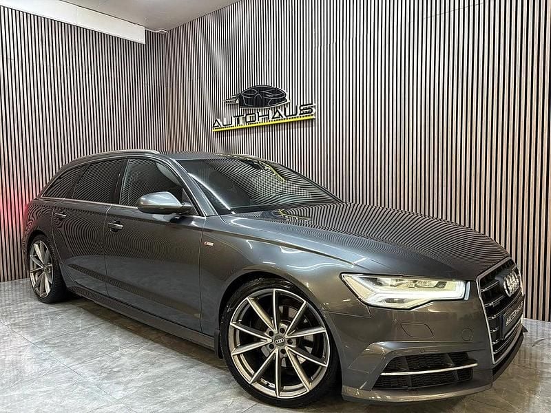 Grå Begagnad 2017 Audi A6 S-Line Kombi | 199 900 kr (Dyr) - Bild 1/4