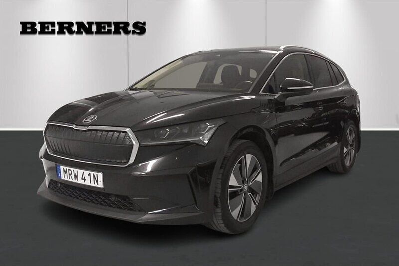 Svart Begagnad 2022 Skoda Enyaq iV SUV | 399 900 kr (Marknadspris) - Bild 1/4