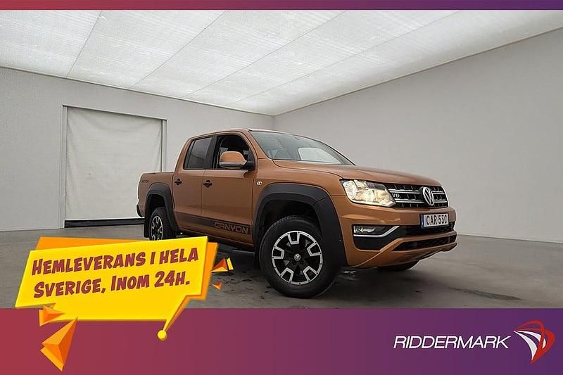 Orange Begagnad 2020 VW Amarok Pickup | 449 800 kr (Lite dyr) - Bild 1/3