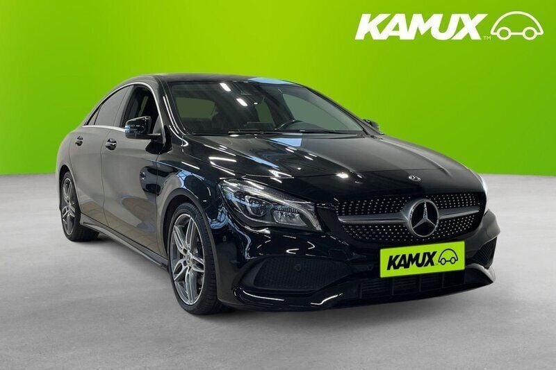 Svart Begagnad 2019 Mercedes CLA200 AMG Sedan | 229 800 kr (Marknadspris) - Bild 1/4