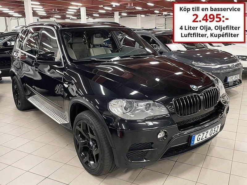 Begagnad BMW X5 Sport Line 306 HK (225 kW) 2012 Svart SUV