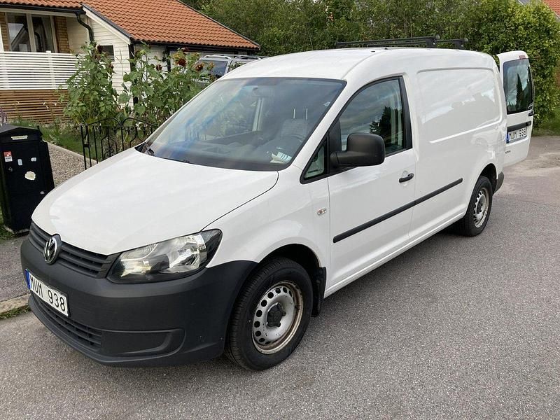 Vit Begagnad 2012 VW Caddy Maxi Minibuss | 49 000 kr - Bild 1/4