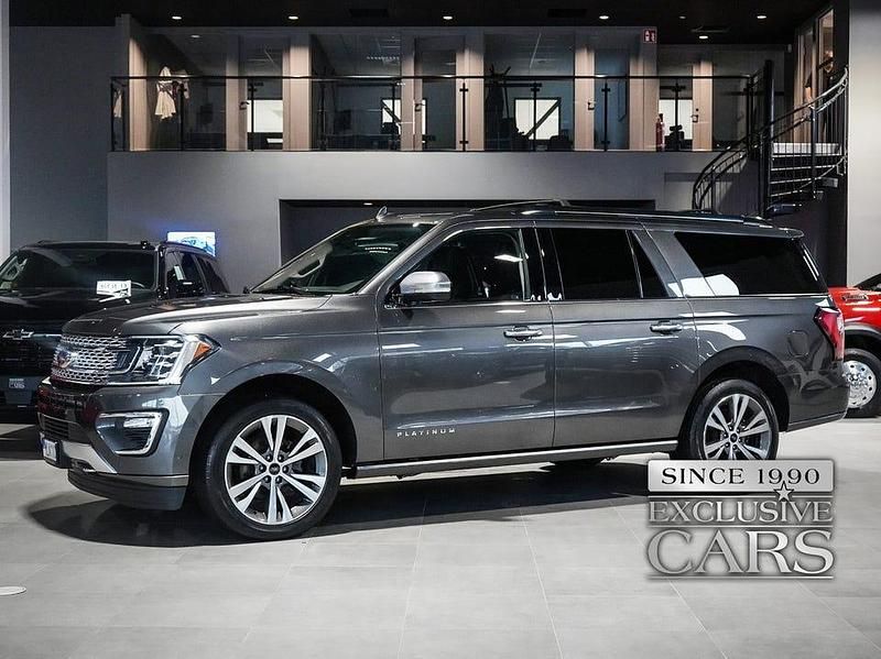 Magnetic grey Begagnad 2021 Ford Expedition Platinum MAX SUV | 679 000 kr - Bild 1/4