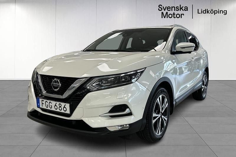 Vit Begagnad 2018 Nissan Qashqai 360º SUV | 178 900 kr (Marknadspris) - Bild 1/4