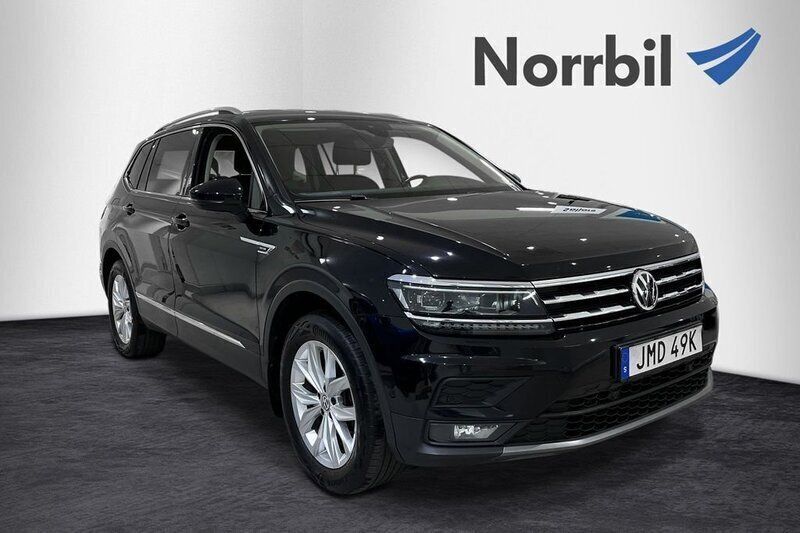 Svart Begagnad 2019 VW Tiguan Allspace SUV | 279 000 kr (Marknadspris) - Bild 1/4