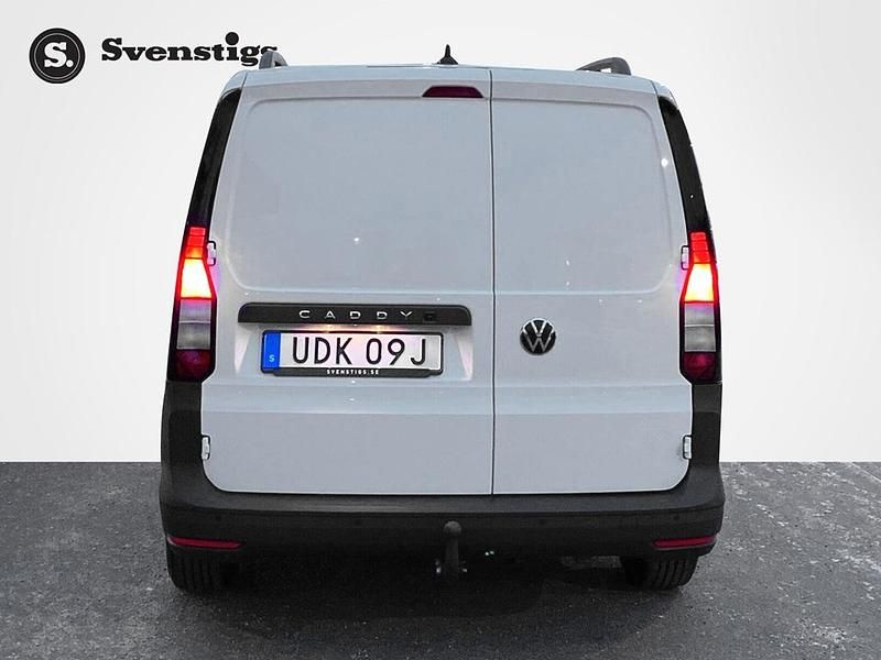 Ny VW Caddy 75 HK (55 kW) 2026 Vit Minibuss