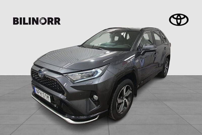 Mörkgrå (grå) Begagnad 2021 Toyota RAV4 Hybrid Edition SUV | 344 900 kr (Marknadspris) - Bild 1/4