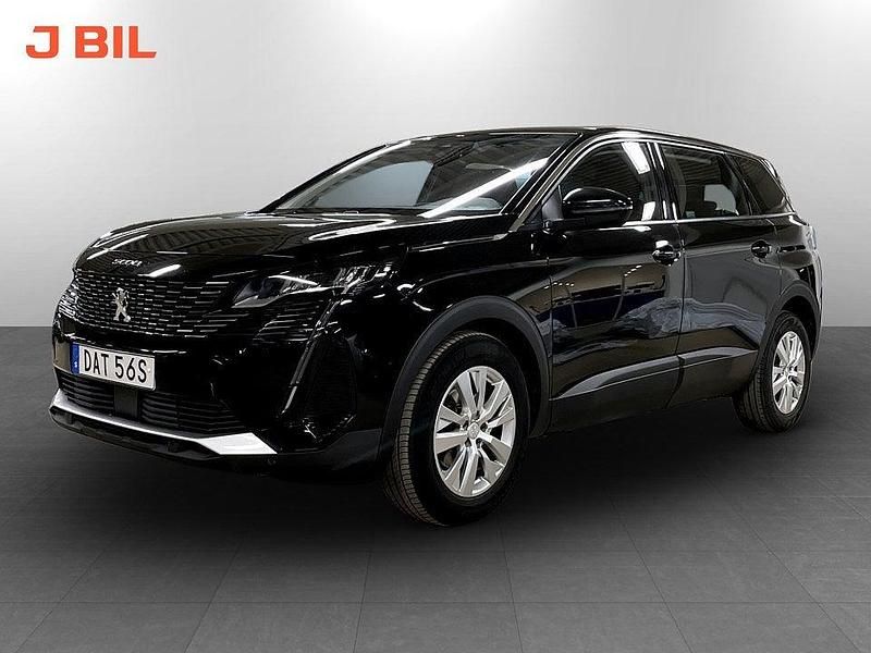 Svart Begagnad 2021 Peugeot 5008 Active SUV | 244 900 kr (Marknadspris) - Bild 1/3