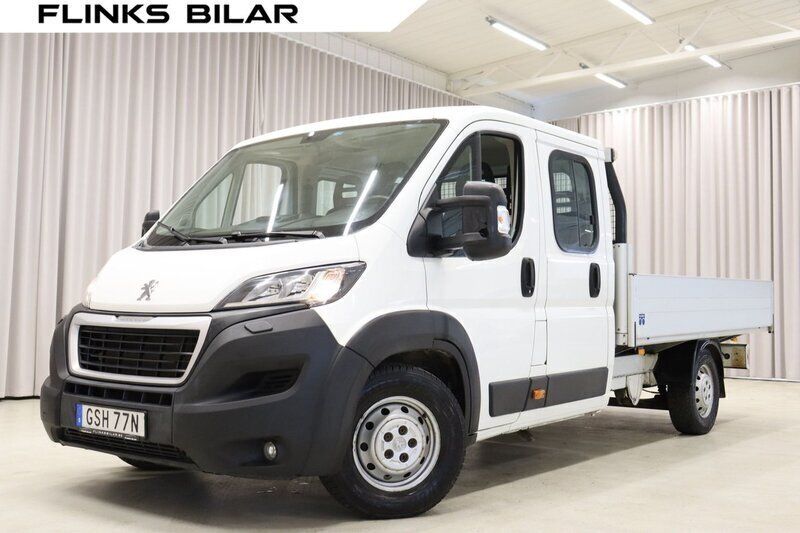 Vit Begagnad 2019 Peugeot Boxer Van | 279 900 kr (Marknadspris) - Bild 1/4