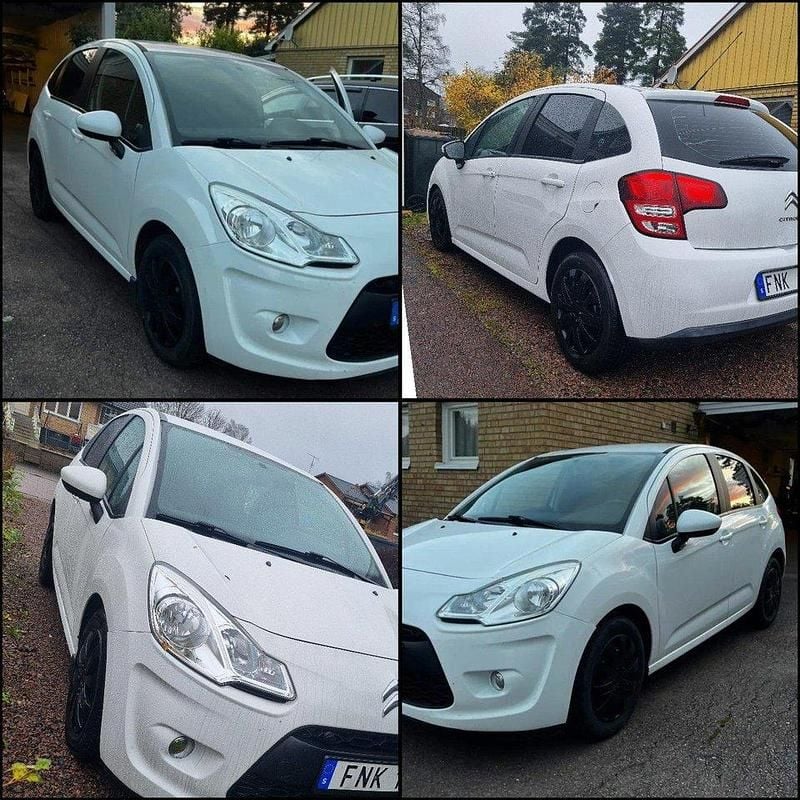 Vit Begagnad 2010 Citroën C3 Halvkombi | 35 000 kr (Marknadspris) - Bild 1/4
