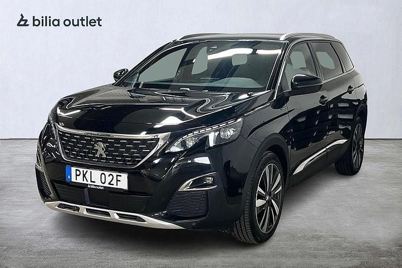 Begagnad Peugeot 5008 GT-line 181 HK (133 kW) 2019 Svart SUV
