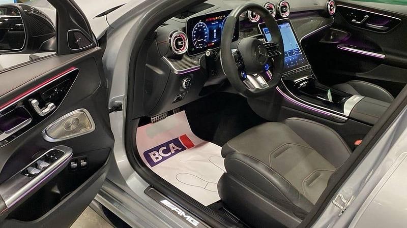 Begagnad Mercedes C63S AMG Premium Plus 680 HK (500 kW) 2024 Hightech silver metallic Sedan