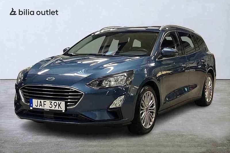 Blå Begagnad 2019 Ford Focus Kombi | 139 900 kr (Marknadspris) - Bild 1/1