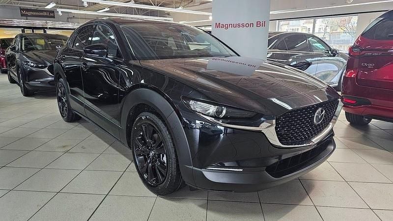 Svart Ny 2025 Mazda CX-30 Homura-Line SUV | 339 700 kr - Bild 1/4