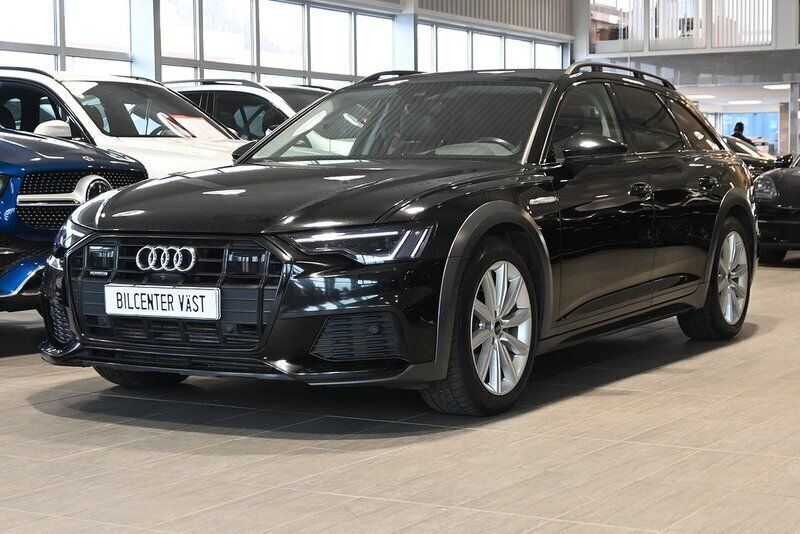 Svart (svart metallic) Begagnad 2020 Audi A6 Allroad Proline Kombi | 379 000 kr (Lite dyr) - Bild 1/4